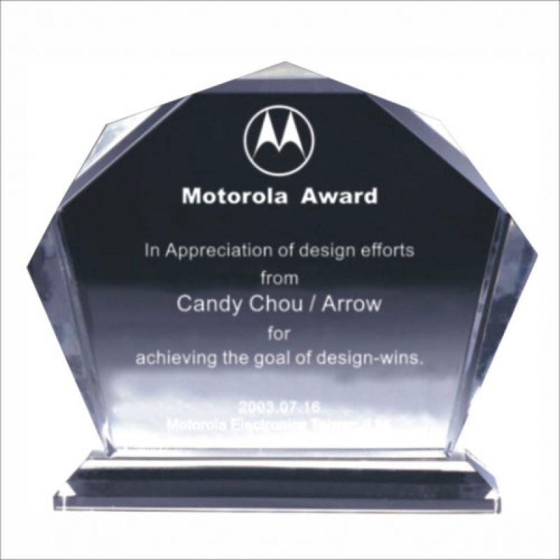 YC-608B水晶獎牌